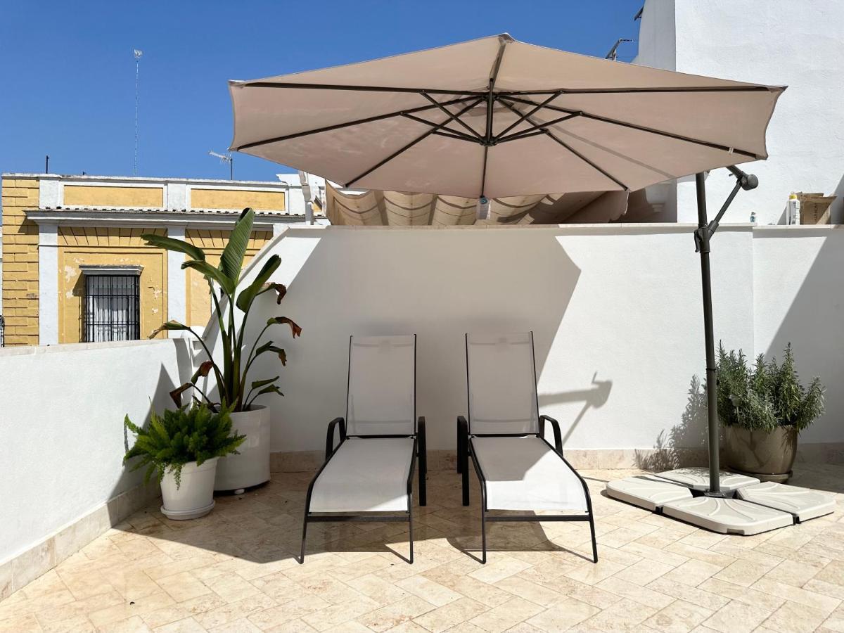 Apartamento Duplex Con Piscina Privada En Terraza Alcalá de Guadaira Eksteriør billede